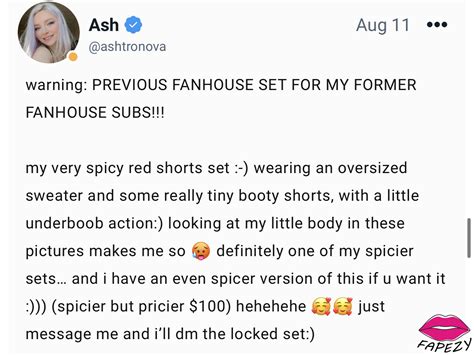 Ashtronova leaks